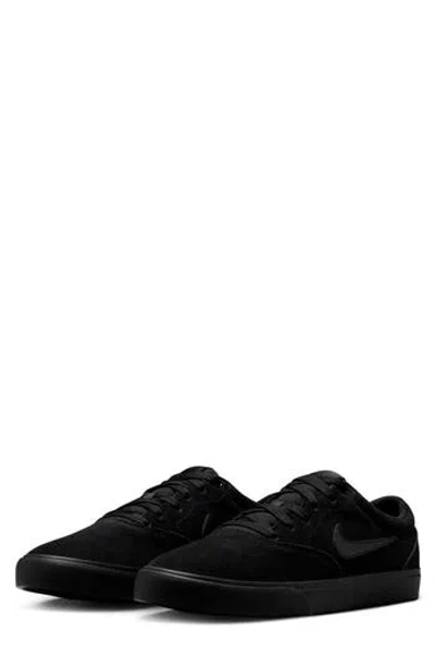 Nike Charge Skate Sneaker In Black