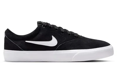 Pre-owned Nike Charge Suede (women's) Sneakers In Black/white In Multi