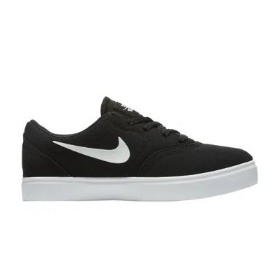 Pre-owned Nike Check Canvas Sb Ps 'black' | Kid's Size 11.5