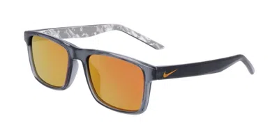Nike Cheer M Dz7381 021 Men's Sunglasses Clear Size 49 In Black