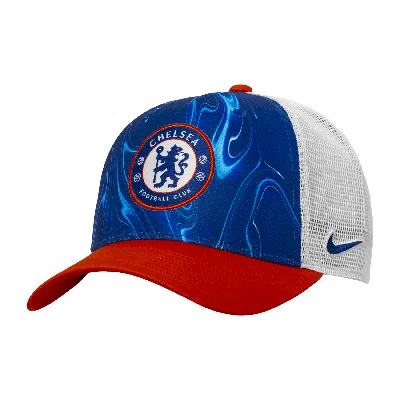 Nike Chelsea Fc  Unisex Soccer Trucker Cap In Blue