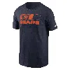Nike Chicago Bears Air Essential  Men's Nfl T-shirt In Blue