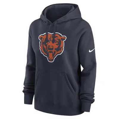 Nike Chicago Bears Club  Women's Nfl Pullover Hoodie In Brown
