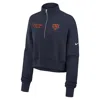 Nike Navy Chicago Bears Primetime Phoenix Half-zip Sweatshirt In Blue