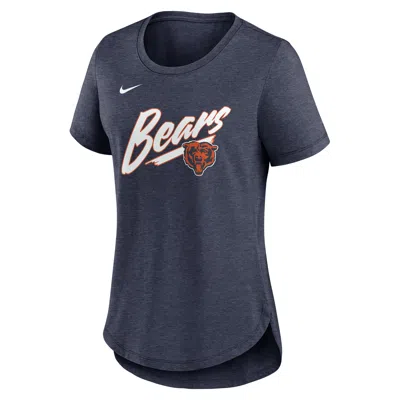 Nike Chicago Bears Primetime  Women's Nfl T-shirt In Blue