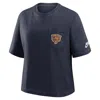 Nike Chicago Bears Rewind Pocket Boxy  Women's Nfl T-shirt In Blue