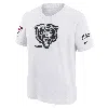 Nike Chicago Bears Salute To Service Primary Edge Legend Big Kids'  Dri-fit Nfl T-shirt In White