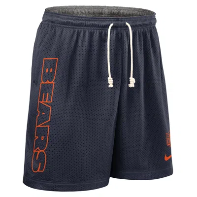 Nike Chicago Bears Sideline Reversible Menâs  Men's Dri-fit Nfl Shorts In Blue