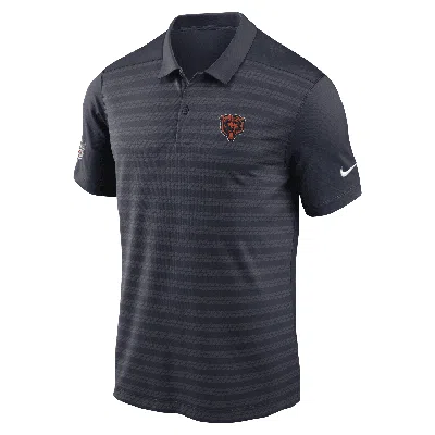 Nike Chicago Bears Sideline Victory  Men's Dri-fit Nfl Polo In Blue