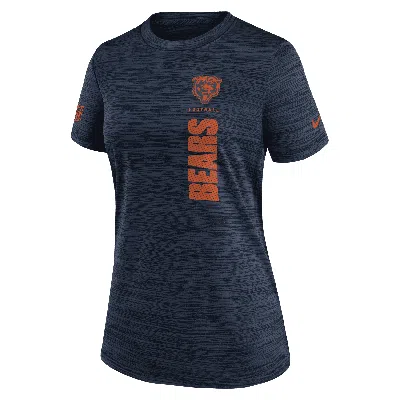 Nike Chicago Bears Velocity  Women's Dri-fit Nfl T-shirt In Blue