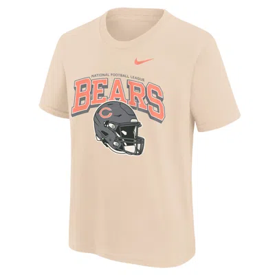 Nike Chicago Bears Vintage Mod Easy Lane Big Kids'  Nfl Short-sleeve T-shirt In Neutral