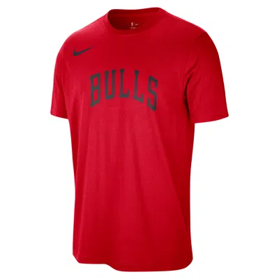 Nike Chicago Bulls Essentials  Men's Nba T-shirt In Red