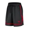 Nike Chicago Bulls Fly Crossover  Women's Dri-fit Nba Shorts In Black