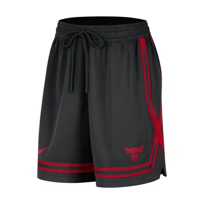Nike Chicago Bulls Fly Crossover  Women's Dri-fit Nba Shorts In Black