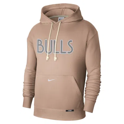 NIKE CHICAGO BULLS STANDARD ISSUE CITY EDITION  MEN'S DRI-FIT NBA COURTSIDE HOODIE,1015620236