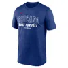 Nike Chicago Cubs 2025 Postseason Authentic Collection Legend  Men's Dri-fit Mlb T-shirt In Brown