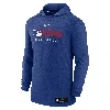 Nike Chicago Cubs Authentic Collection  Men's Dri-fit Mlb Pullover Hoodie In Blue