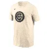 Nike Chicago Cubs Camo  Men's Mlb T-shirt In Neutral