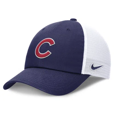 Nike Men's Royal Chicago Cubs Evergreen Club Trucker Adjustable Hat