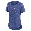 NIKE CHICAGO CUBS KNOCKOUT TEAM STACK  WOMEN'S MLB T-SHIRT,1015594789