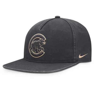 Nike Chicago Cubs Pro  Men's Mlb Adjustable Hat In Gray