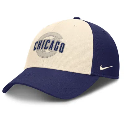NIKE CHICAGO CUBS STATEMENT CLUB  MEN'S DRI-FIT MLB ADJUSTABLE HAT,1015886894