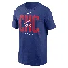 Nike Chicago Cubs Team Scoreboard  Men's Mlb T-shirt In Blue