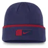 Nike Chicago Cubs Terra  Men's Mlb Cuffed Beanie In Blue