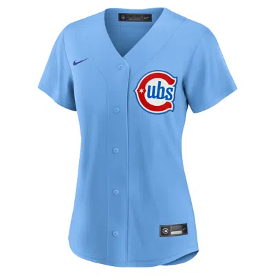 Nike Chicago Cubs  Women's Mlb Replica Jersey In Blue