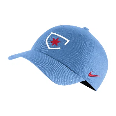 Nike Chicago Red Stars Heritage86  Unisex Nwsl Soccer Cap In Blue