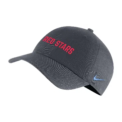 Nike Chicago Red Stars Heritage86  Unisex Nwsl Soccer Cap In Grey