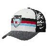 Nike Chicago Red Stars  Unisex Nwsl Trucker Cap In Black