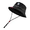 Nike Chicago Red Stars  Unisex Soccer Boonie Bucket Hat In Black
