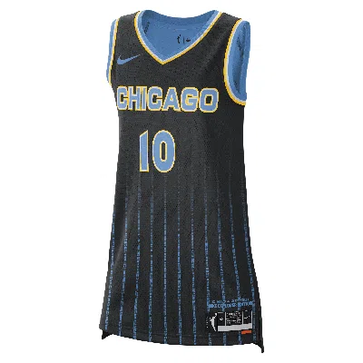 Nike Chicago Sky Explorer Edition  Women's Dri-fit Wnba Victory Jersey In Black