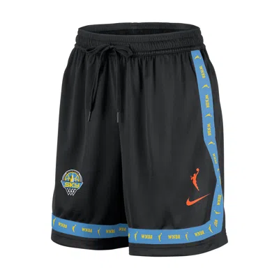 Nike Chicago Sky  Women's Crossover Wnba Shorts In Black