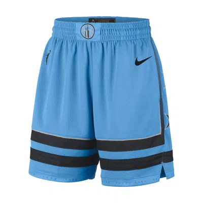 Nike Chicago Sky  Women's Dri-fit Wnba Victory Shorts In Blue
