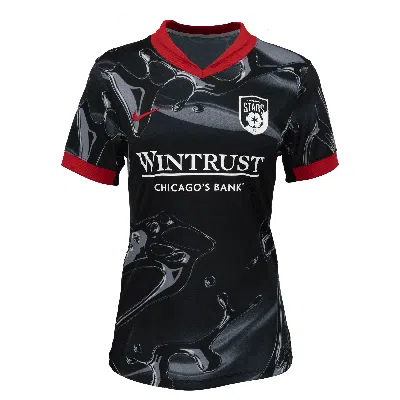 Nike Chicago Stars Fc 2025 Stadium Away  Women's Dri-fit Nwsl Replica Jersey In Black
