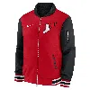 Nike Chicago White Sox Authentic Collection City Connect  Men's Mlb Full-zip Bomber Jacket