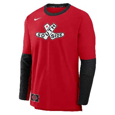 Nike Chicago White Sox Authentic Collection City Connect Player  Men's Dri-fit Mlb Pullover Jacket