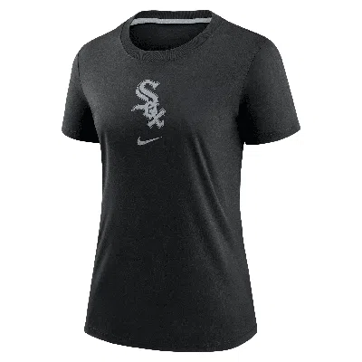 Nike Chicago White Sox Authentic Collection Early Work  Women's Mlb T-shirt In Black