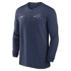 Nike Chicago White Sox Authentic Collection Game Time  Men's Dri-fit Mlb 1/2-zip Long-sleeve Top In Blue
