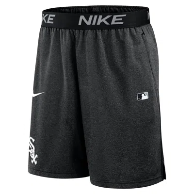 Nike Chicago White Sox Authentic Collection  Men's Dri-fit Mlb Shorts In Black