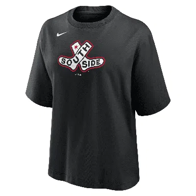NIKE CHICAGO WHITE SOX CITY CONNECT BOXY  WOMEN'S MLB T-SHIRT,1015812861