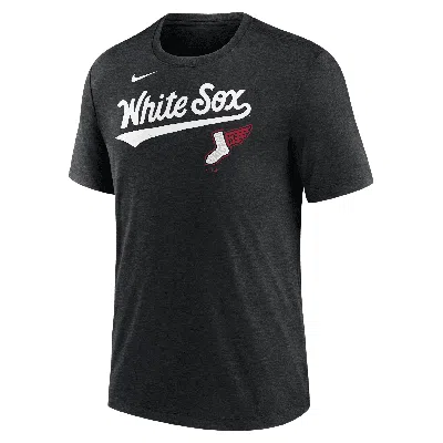 Nike Chicago White Sox City Connect  Men's Mlb T-shirt In Black