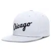 Nike Chicago White Sox True  Men's Dri-fit Mlb Fitted Hat In White