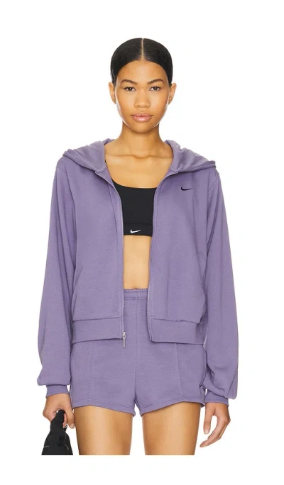 Nike Chill Full Zip Hoodie In Daybreak & Black