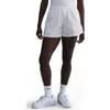 Nike Chill High Waist French Terry Shorts In White