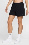 Nike Chill High Waist French Terry Shorts In Black