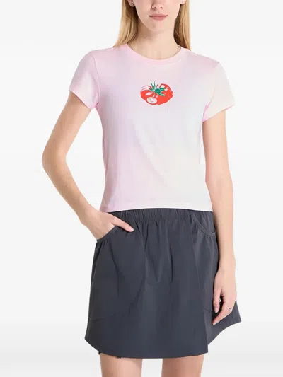 Nike Chill Knit Cropped T-shirt In Pink