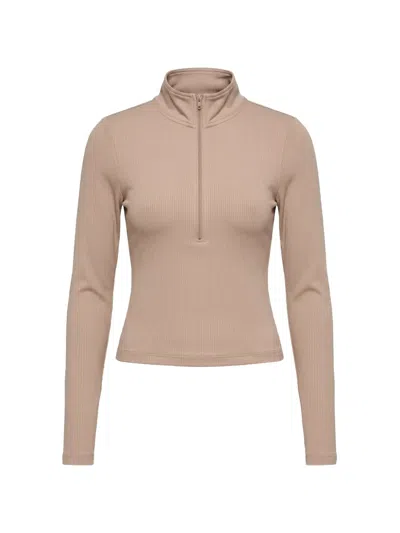 Nike Chill Quarter-zip Sweater In Neutral